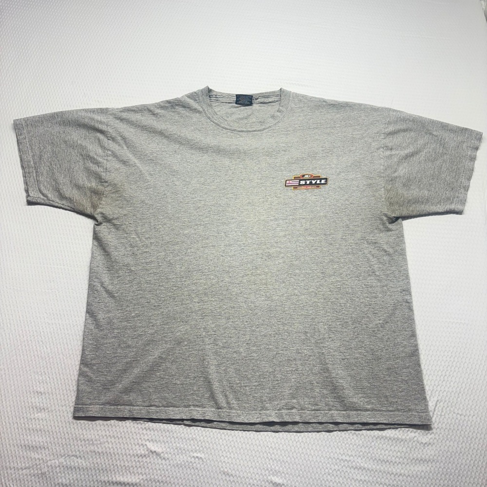 Haiku Style T-Shirt Mens XL Gray Good Kama'aina Surfwear Hawaii Made in USA